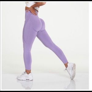 NVGTN Lilac Seamless Leggings XS New With Tags
